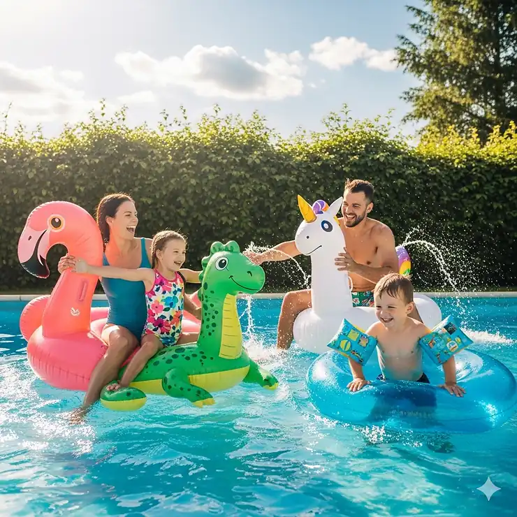 7 Best Inflatable Ride On Pool Toys That Transform Your Swimming ...