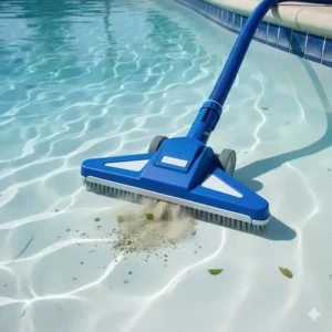 Best pool vacuum head for quickly and efficiently cleaning your in-ground swimming pool.