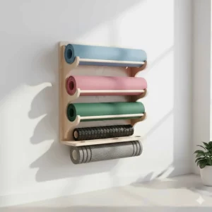 wall-mounted-yoga-mat-storage