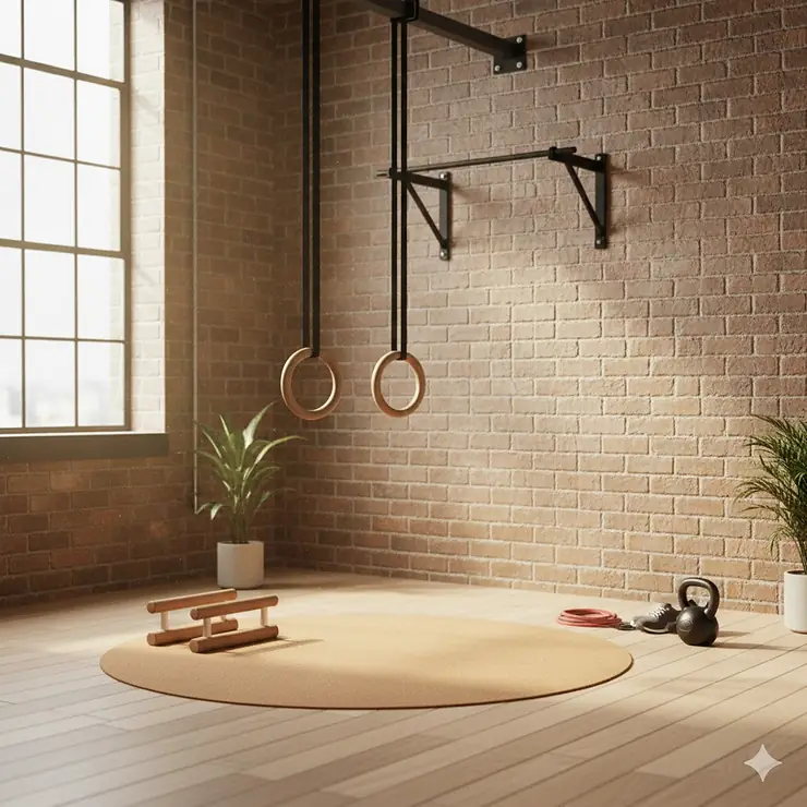 minimalist-calisthenics-home-gym-setup calisthenics home gym