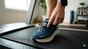 Space saving compact folding treadmill with smart app integration for small spaces.